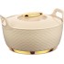 ASIAN Casserole Majestic Gold Stainless Steel Insulated Hotpot (BEIGE, 1500ML)