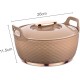 ASIAN Casserole Majestic Gold Stainless Steel Insulated Hotpot (ROSE, 2500ML)