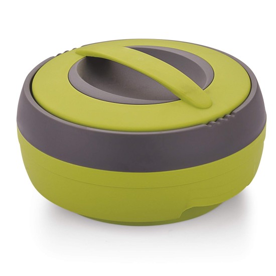 Asian Cosmos Inner Steel Casserole, 1000 ml, Green|PU Insulated| BPA Free | Odour Proof| Food Grade | Easy to Carry | Easy to Store | Ideal for Chapatti | Roti | Serving Casserole