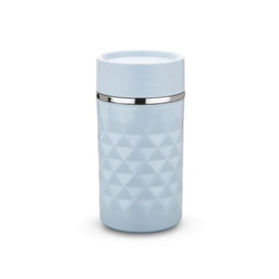 Asian Diamond Insulated Inner Steel Flask 300 ML BLUE