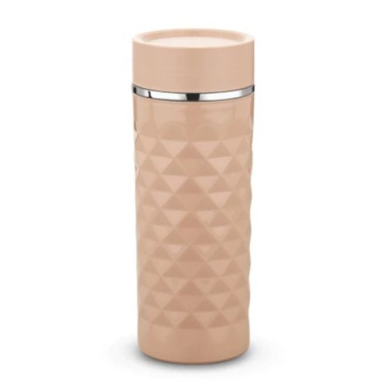 Asian Diamond Insulated Inner Steel Flask 500 ML BIEGE