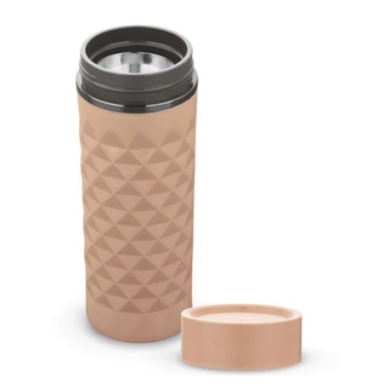 Asian Diamond Insulated Inner Steel Flask 500 ML BIEGE