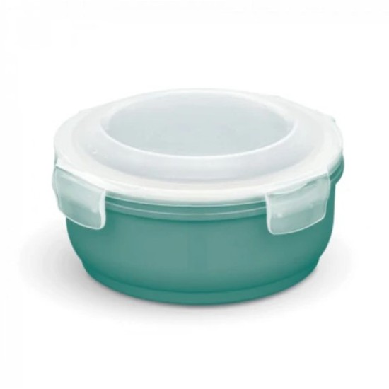 Asian Dura Lock Inner Steel Container | Microwave Safe | 650ML , TURQUOISE