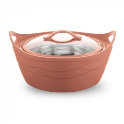 Asian Flamingo Executive 1500 ML Insulated Casserole - BROWN