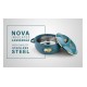 Asian Nova Inner Steel Casserole, 1600 ml, BLUE |PU Insulated| BPA Free | Odour Proof| Food Grade | Easy to Carry | Easy to Store | Ideal for Chapatti | Roti | Serving Casserole