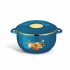 Asian Nova Inner Steel Casserole, 1600 ml, BLUE |PU Insulated| BPA Free | Odour Proof| Food Grade | Easy to Carry | Easy to Store | Ideal for Chapatti | Roti | Serving Casserole