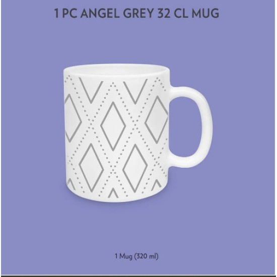 Larah by Borosil Angel Grey Mug