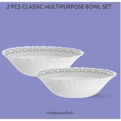 Larah by Borosil Classic Multipurpose Bowl