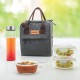 Borosil Pro Lunch Box Set, Microwave Safe Glass Containers (400ml x 3) + 550ml Glass Bottle | Leakproof Tiffin Set with Bag | Healthy Office Meals On-The-Go | Stay Organized & Stylish