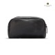 CROSS Lukas Black Travel Friendly Pouch for Accessories|Vegan Leather Waterproof Kit for Travel Essentials