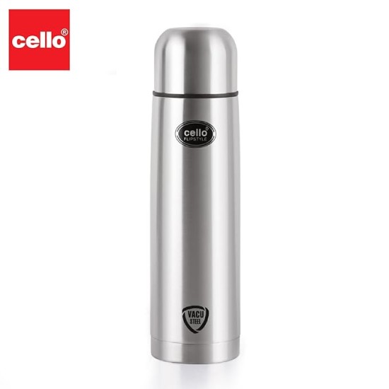 Cello Flipstyle Stainless Steel Vacuum Insulated Flask with Jacket 500ml