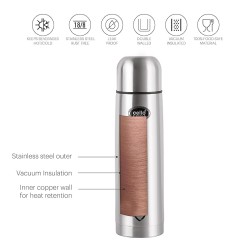 Cello Flipstyle Stainless Steel Vacuum Insulated Flask with Jacket 500ml