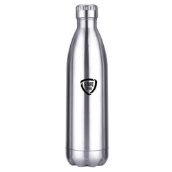 Cello Signa Single Wall Stainless Steel Bottle, 1100ml, Silver