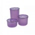 CELLO Avion Plastic Container Set, 3-Pieces