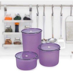 CELLO Avion Plastic Container Set, 3-Pieces