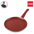 Cello Cookwell Non Stick Granite Dosa Tawa with Detachable Handle, Wine Red, Dia - 280mm