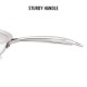 CELLO Tri-Ply 20 cm Stainless Steel Cookware Fry Pan 1.2 LTR | Tri-Ply Bottom Fry Pan with SS Lid | Induction and Gas Stove Friendly | Dishwasher Safe | Silver