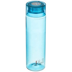 CELLO H2O Round Unbreakable Plastic Water Bottle Premium Edition | Leak proof & break-proof | Best Usage for Office/School/College/Gym/Picnic/Home/Fridge | 0.5Liter | Blue, Set of 1