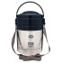 CELLO HOT Stuff-3 Stainless Steel Insulated Lunch Carrier,Colour- Grey,3 Containers