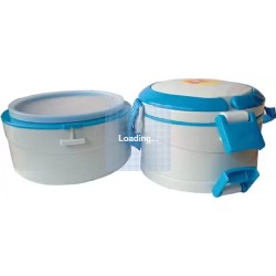 Cello Merit 2 Blue 2 Containers Lunch Box (500 ml)