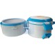 Cello Merit 2 Blue 2 Containers Lunch Box (500 ml)