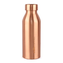 Cello Cop- Pura Moksha Copper Bottle, 750 ml, Copper, Medium