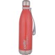 Cello Scout Stainless Steel Insulated Water Bottle with Wrist Strap | Double Walled Bottle | Leakproof | Ideal for Outdoor Activities, Office, Home & School, College | 500ml, Red