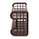 Cello Singapore Plastic Storage Shelf for Home & Office, Brown