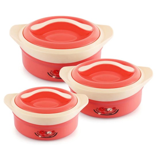 Cello Solaris Inner Steel Casserole Gift Set of 3 (500/1000/1500)