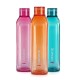 CELLO Venice Plastic Water Bottle | Unbreakable and Hygienic | Perfect for staying hydrated at the school,college, work, gym and outdoor adventures Water Bottle | 1 Litre | Set of 3, Assorted