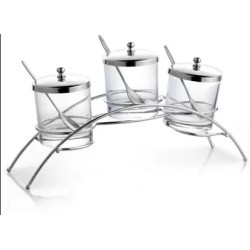 FnS ARCH Condiment Set Stainless Steel