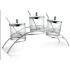 FnS ARCH Condiment Set Stainless Steel