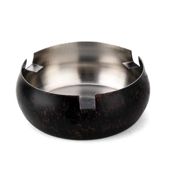 FnS Classic Antique Black Steel Ashtray, Ash Trays For Home, Ashtray For Home, Car Ashtray, New Steel Ashtray