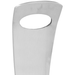 FnS Stainless Steel Escar Bottle Opener, 1-Piece, Silver