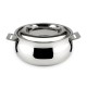 FNS Monja Stainless Steel Double Wall Insulated Designer Casserole with Lid | BPA Free | Odour Proof| Easy to Carry | Easy to Store | Ideal for Chapatti | Roti | Serving Casserole (1600 ml)