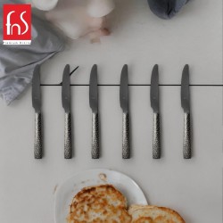 FNS Phoenix 6 Pcs Dessert Knife |Elegant Design |Durable Construction |Perfect for Home and Kitchen