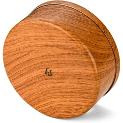 FnS Matto Wooden finish Steel Ashtray with Lid, Ash Trays For Home, Ashtray For Home, Car Ashtray, New Steel Ashtray with Lid