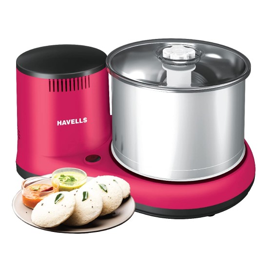 Havells Alai 2 Litre 150 watt Wet Grinder (Pink) |ABS