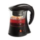 Havells Crystal Tea-Coffee Maker Glass with Filter Basket | Indicator Light | Transparent Glass Carafe 600 W