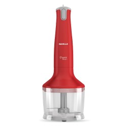 Havells Duro Blend S With Chopper Attachment 300W - Low Noise Copper Dc Motor, Double Bush, Detachable Stem & 2 Years Warranty, 300 Watts