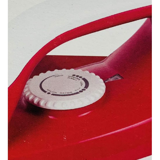 Havells Glace 750 Watt Dry Iron (Ruby & White)