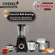 Havells Hydro Plus 1000 watt 4 Jar Mixer Grinder with Ball Bearing Motor, 22000 RPM, Wider mouth Stainless Steel Jar, Hands Free operation, SS-304 Grade Blade & 2 Yr Manufacturer Warranty