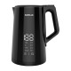 Havells I-Conic 1.5 Litre Digital Kettle with double wall and 304 stainless steel tank (Black)