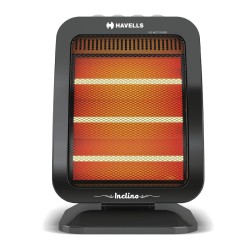 Havells Inclino 1200 Watt 3 Rod Halogen Heater (Black)