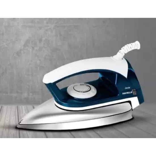 Havells Stainless Steel Insta 600 Watts Dry Irons (Royal Blue)