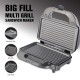 Havells Big Fill Multi Grill 900 watt Sandwich Maker (Black)