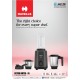 Havells Retro Nutri-Xl 500 Watts 3 Jar Mixer Grinder|21000Rpm| RoHS Complaint | 600Ml Nutri Jar with Sipper Lid | 1L Dry/Wet Grinding Jar |2Yr Product & 5Yr Motor Manufacturer Warranty (Black)