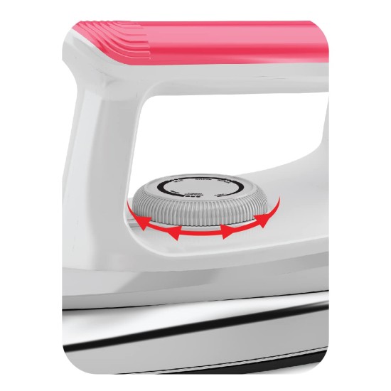 Havells Trendy 750 watt Dry Iron (Ruby Red), (GHGDICFW075)