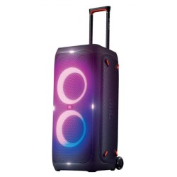 JBL Partybox 310 | Portable Bluetooth Party Speaker| 240W Monstrous Pro Sound | Dynamic Light Show | Backlit Panel | Telescopic Handle & Wheels | Guitar & Mic Input, PartyBox App