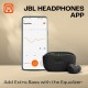 JBL Wave Buds in-Ear Wireless Earbuds (TWS) with Mic,App for Customized Extra Bass Eq,32 Hours Battery&Quick Charge,Ip54 Water&Dust Resistance,Ambient Aware&Talk-Thru,Google Fastpair